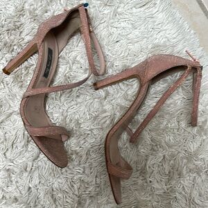 SJP sparkly pink sandals